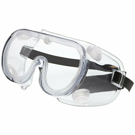 MCR SAFETY Glasses, 22 Series Indirect Vent, Clear Lens, 36PK 2230R